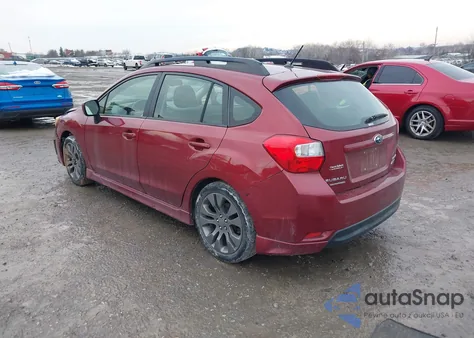 2014 Subaru Impreza 2.0I Sport Premium from USA, damaged, VIN JF1GPAL61E8287346